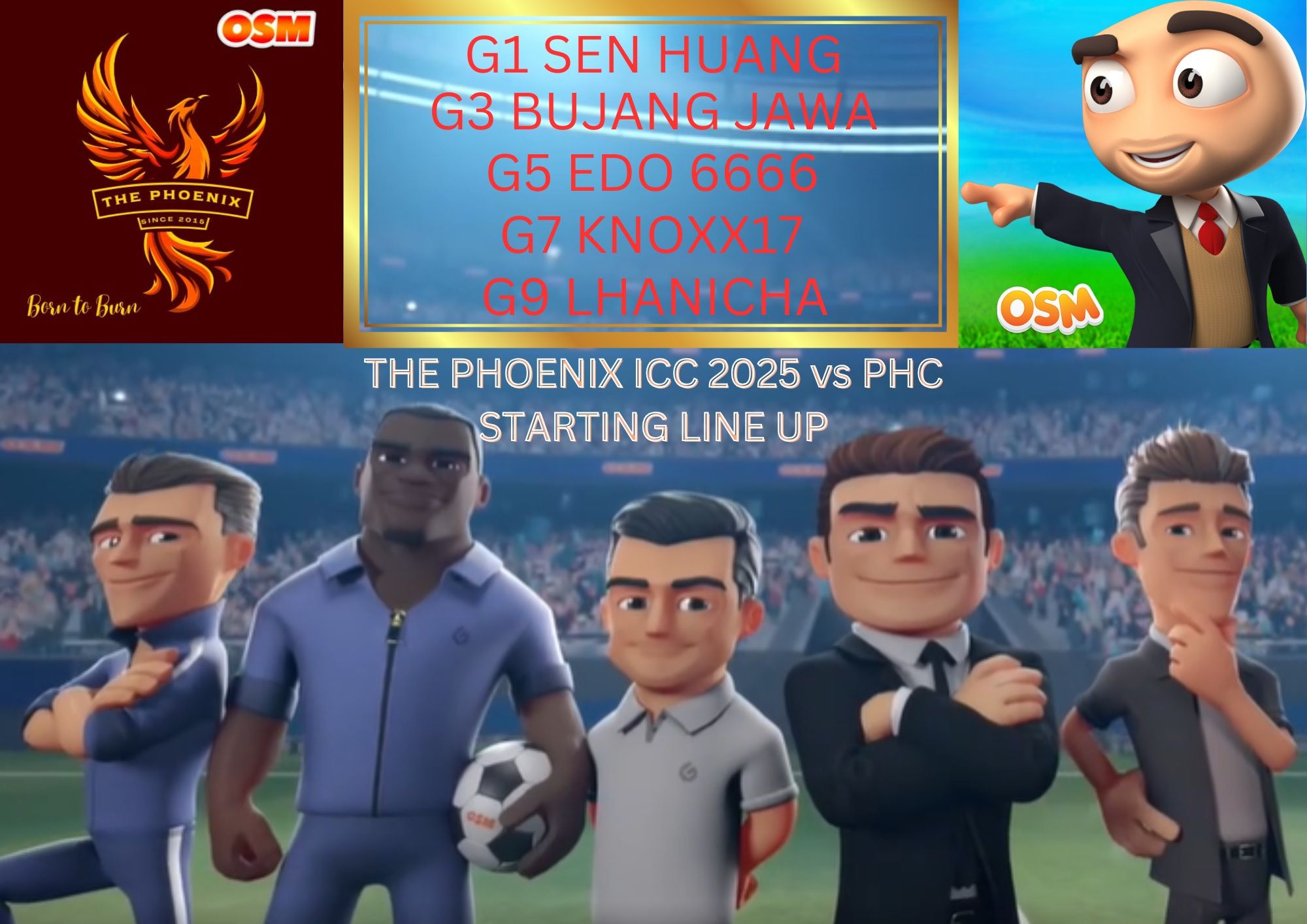 THE PHOENIX ICC 2025 vs PHC STARTING LINE UP.jpg